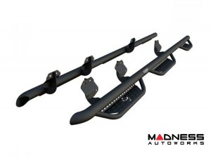 Ford F-250 Super Duty Side Steps - Midnight Running Steps - Extended Cab - 6'6" Bed